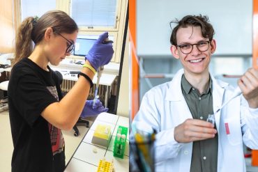 Earth Prize 2025 winner Tomáš Čermák and Anna Podmanická from PURA from Czechia and Slovakia.
